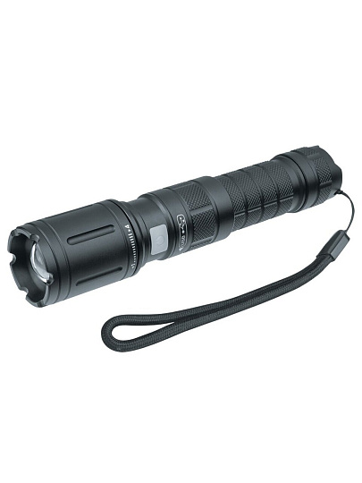 Фонарь ручной, встроенный аккумулятор, Navigator, NPT-P01-18650, алюминий, режим SOS, 14237