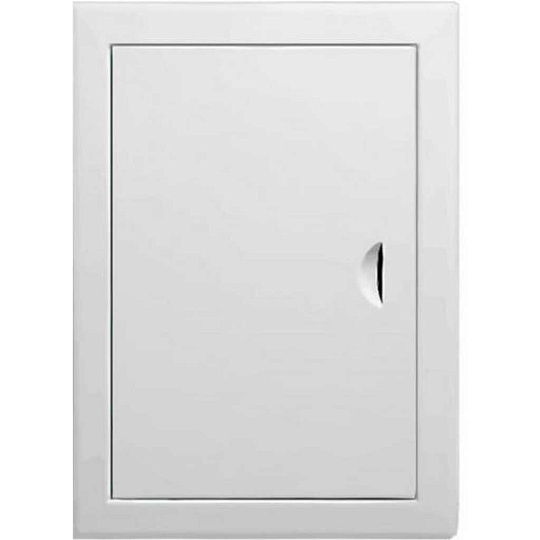 Лючок вентиляционный металл, 150х400 мм, с ручкой, Viento, ДР1540М