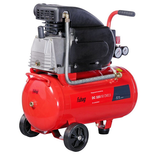 Компрессор Fubag DC 320/50 CM2.5 масляный, 1.8 кВт