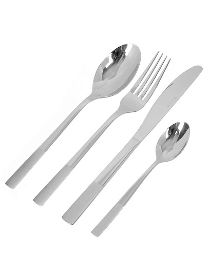 Набор столовых приборов нержавеющая сталь, 24 предмета, Daniks, Alta