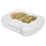 Контейнер пищевой для бутербродов пластик, 17х13х4.2 см, в ассортименте, с декором, Бытпласт, Phibo, 431285434/4312854 - фото 4