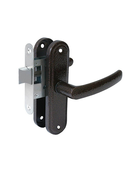 Защелка врезная, Абсолют, ЗЩ 1-45А, БП-00013409, медь антик