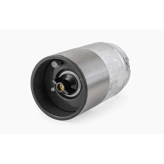 Электрическая мельница нержавеющая сталь, акрил, 22.5 см, измельчение перца-горошка и крупной соли, Lagretti, La Spezia, PGS-01