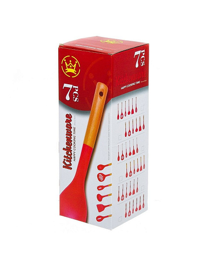 Набор кухонный 6 предметов, на подставке, Y4-4386