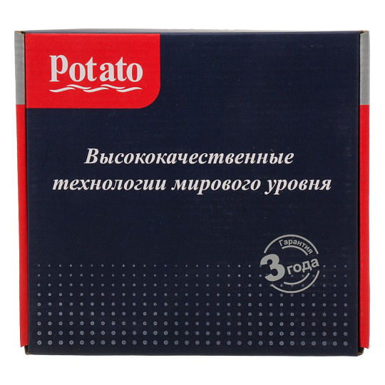 Смеситель для раковины, Potato, короткий излив, с картриджем, P10180-6