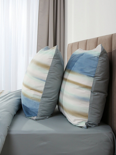 Постельное белье 1.5-сп, пр145х215, 1н70х70, п145х215, м-сат, Майская ночь, Мирей, SJT2501-5