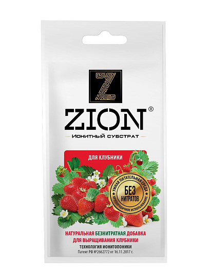 Удобрение для клубники, саше, минеральное, субстрат, 30 г, Zion