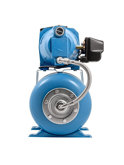 Насосная станция Unipump, 600 Вт, глубина погружения 8 м, максимальный напор 38 м, 3 м³/ч, AUTO JET 80LA