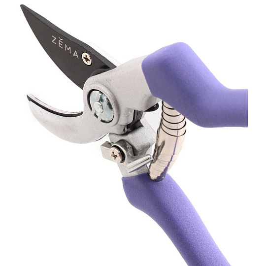 Секатор диаметр реза 20 мм, профф, углерод. сталь, Zema, Накаба, рукоятка алюминий, ZM 2010