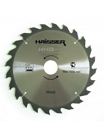 Диск пильный по дереву, Haisser, 250х32 мм, 40 зубьев, HS109015