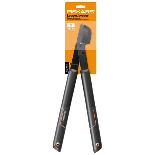 Сучкорез 500 мм, диаметр реза 35 мм, лезвие плоскостное, малый, Fiskars, Solid L28, 1001432