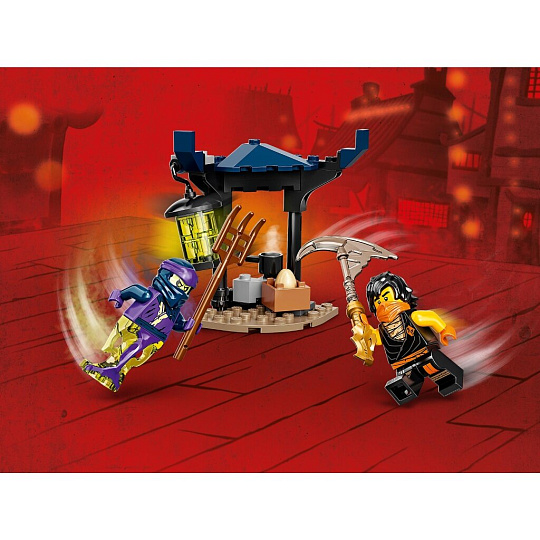 Конструктор Lego, Ninjago, Легендарные битвы: Коул против Призрачного воина, 5-7 лет, 51 деталь, 71733