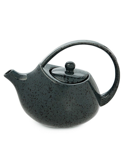 Чайник заварочный фарфор, 0.8 л, 21х13,5х15 см, Ivlev Chef, Оникс, 816-342