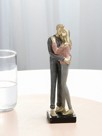 Фигурка декоративная, полистоун, Влюбленные, 21,5 см, A020255