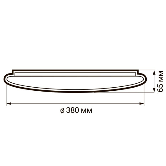 Светильник светодиодный, JazzWay, PPB ASTRA-2, 36 Вт, 4000 К, 2760 Лм, IP20, 38х38х6.5 см, белый, 5027046