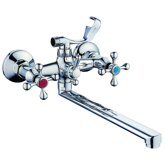 Смеситель для ванны, РМС, с кран-буксой, SL71-143P