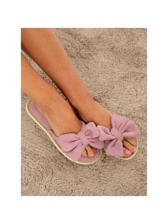 Тапки розовые, р. 36-37, открытые, Forio, 125-8882Ф