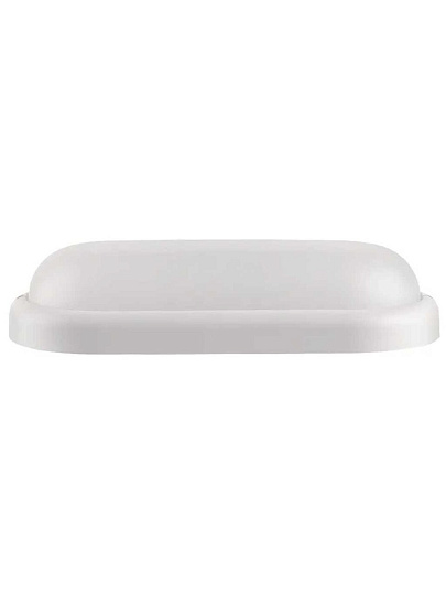 Светильник светодиодный, General Lighting Systems, ЖКХ Slim, 9 Вт, 6500 К, 760 Лм, IP65, 15.6х8.1х3.6 см, овальный, накладной, 437559