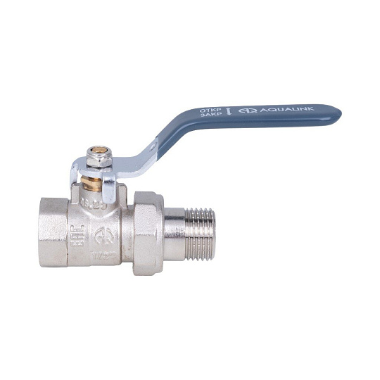 Кран шаровой со сгоном г-ш 1 1/4 AquaLink 03948