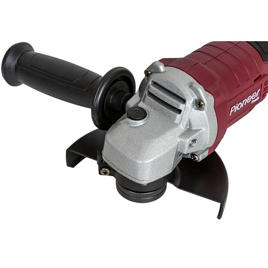Угловая шлифовальная машина аккумуляторная, Pioneer, AG-M20V-125-01B USP, 125 мм, 19209