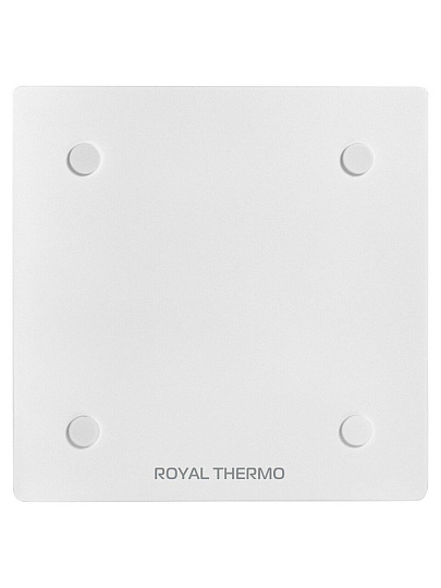 Вентилятор вытяжной настенный, Royal Thermo, установочный диаметр 100 мм, 12 Вт, 95 м³/ч, обратный клапан, белый, RAFC 100 White, НС-1608378