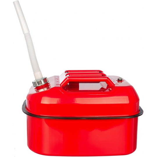 Канистра сталь, для топлива, 20 л, прямоугольная, оцинкованная, перепускной клапан, лейка, KAN-500(20L), Autoprofi