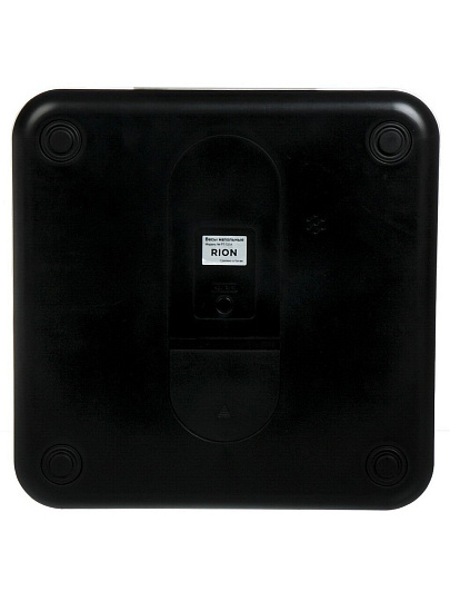 Весы напольные электронные, Rion, Smart PT-727А, стекло, до 150 кг, 30х30 см, LCD-дисплей, черные