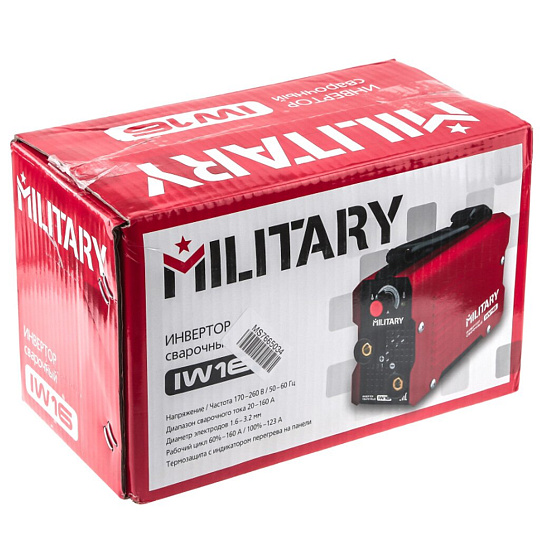 Сварочный аппарат инверторный Military IW16