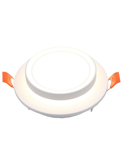 Светильник встраиваемый Вега, GX53, круглый, белый, General Lighting Systems, GCL-GX53-H38