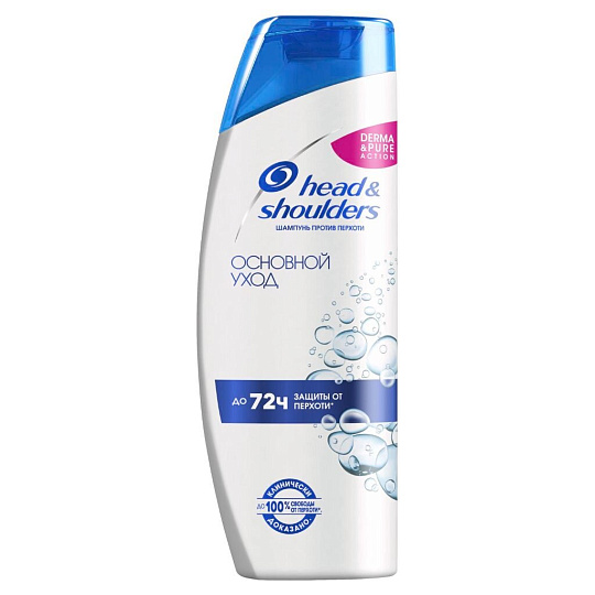 Шампунь Head & Shoulders, Основной уход, против перхоти, 200 мл