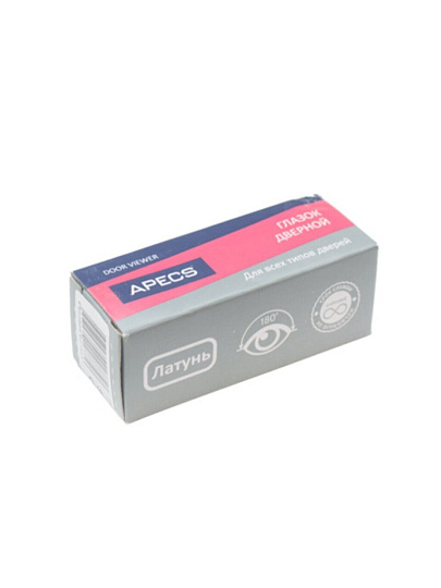 Глазок дверной Apecs, 3016/40-70-CR, хром
