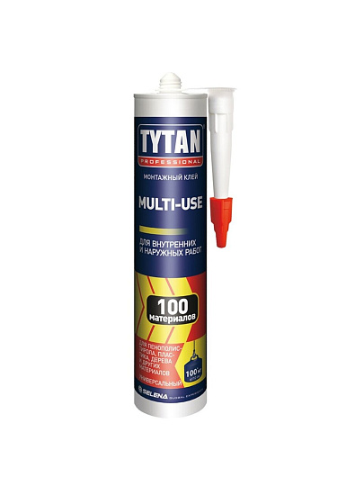 Жидкие гвозди Tytan, Multi-Use SBS 100, 310 мл, бежевые, 96306