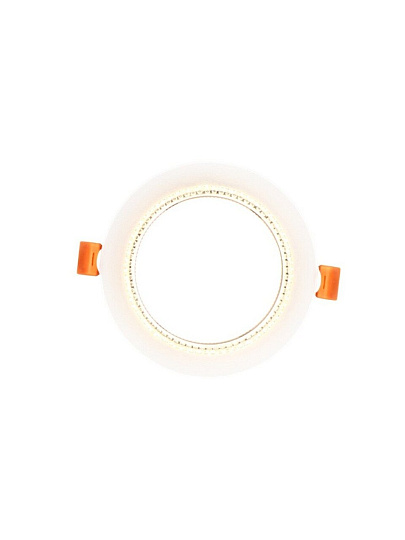 Светильник встраиваемый Асцендио, GX53, круглый, белый, General Lighting Systems, GCL-GX53-H38