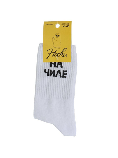 Носки для мужчин, хлопок, На чиле, р. 41-45, Р-02