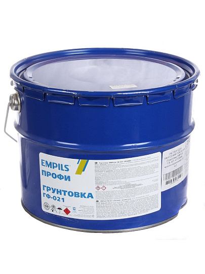 Грунтовка алкидная, Empils, Расцвет ГФ-021, серая, 12 кг