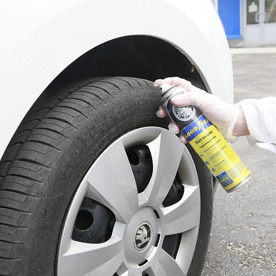 Чернитель резины Goodyear, аэрозольные, 400 мл, GY000700