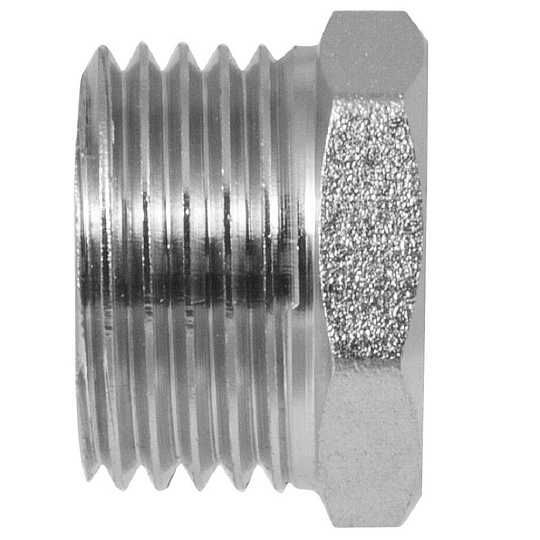 Футорка 3/8"х1/2", г-ш, латунь, индивидуальная упаковка, MasterProf