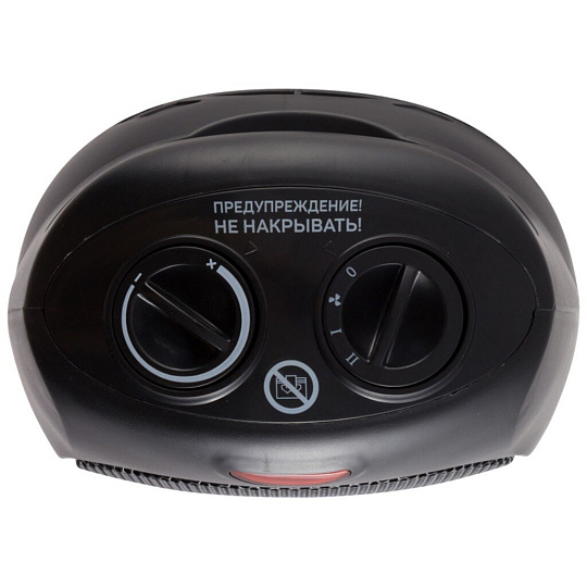Тепловентилятор Engy, KRP-3 Black, напольный/настольный, 1.5 кВт, 20 м2, 004399