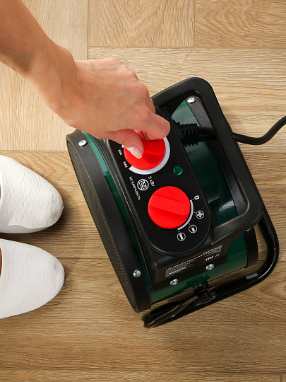 Пушка тепловая электрическая, Favourite, TSE-3000RS, 3 кВт, 218 м³/ч, керамический элемент, 2 режима, круглая, 138103002