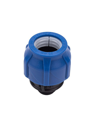 ПНД муфта d25х1/2'', наружная резьба, соединительная, Valfex