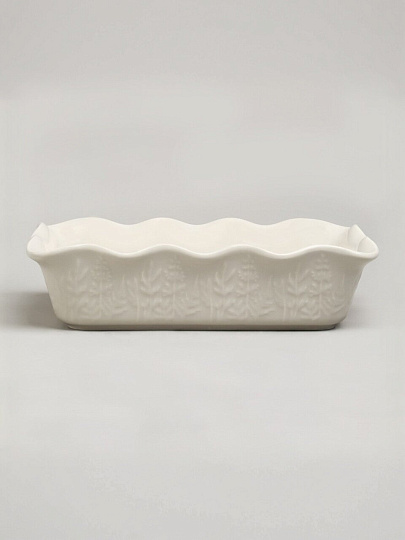 Форма для запекания керамика, 24х32х8 см, 2.5 л, прямоугольная, Agness, Beige, 780-122