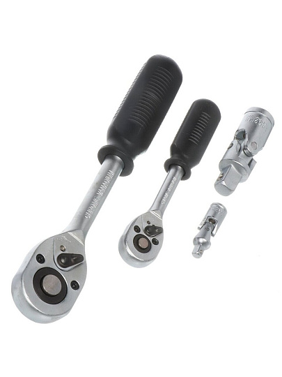 Набор слесарных инструментов Bartex, Промо, 1/2", 1/4", сталь, кейс, 94 предмета