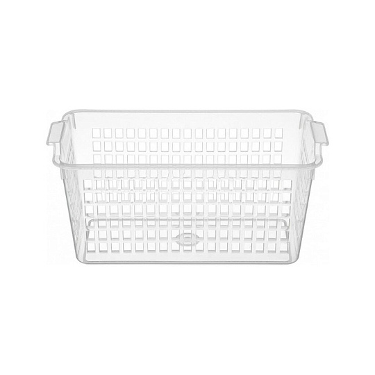 Контейнер для хранения универсальный, 28х12.3х13.5 см, прямоугольный, полипропилен, бесцветный, Phibo, 434216601