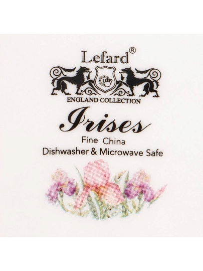 Блюдо керамика, сервировочное, овальное, 20.5 см, Irises, Lefard, 590-339