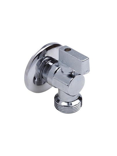 Кран для бытовых приборов, 1/2"х1/2", ш-ш, угловой, AquaLink
