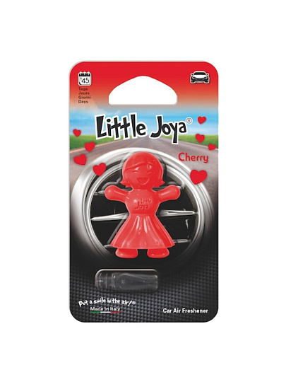 Ароматизатор в машину на дефлектор, сухой 3D, Little Joe, "JOYA" Вишня, КА-00058922