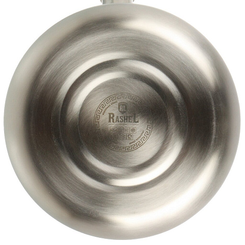 Чайник нерж, 3 л, свист, мат, RasheL, индукц, серебр, М-7187