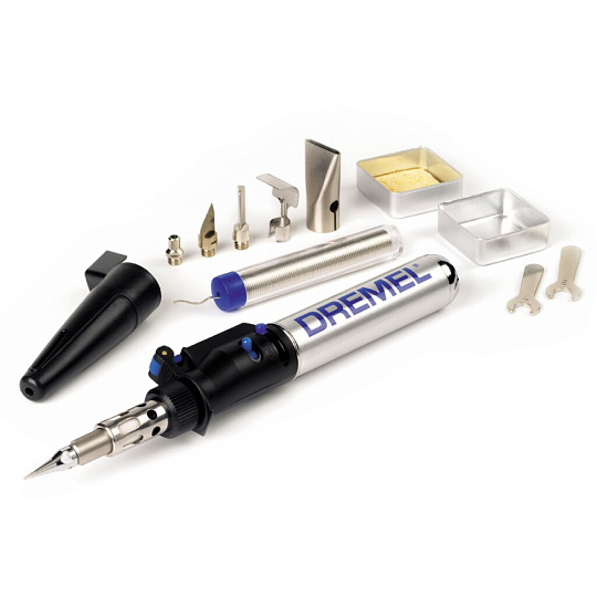 Паяльник автономный газовый, 7 насадок, Dremel, Versatip, F0132000JC