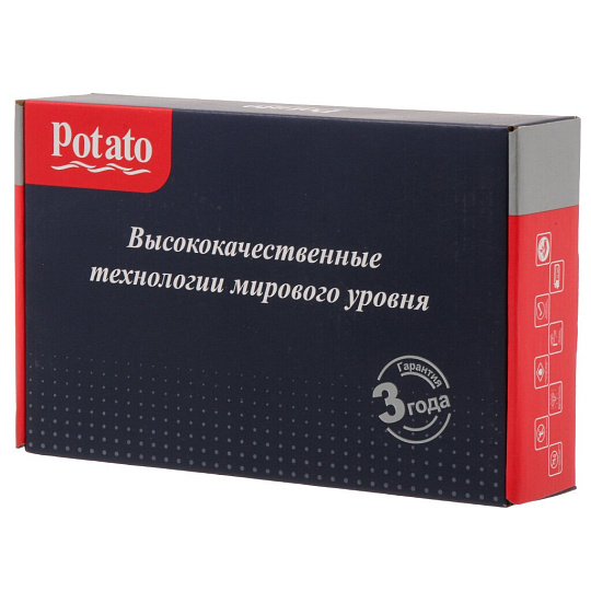 Смеситель для раковины, Potato, короткий излив, с картриджем, P10304S