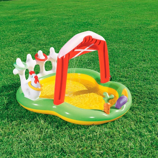 Игровой центр-бассейн Bestway, 175х147х102 см, Фермер, 53065, 121 л, от 2 лет